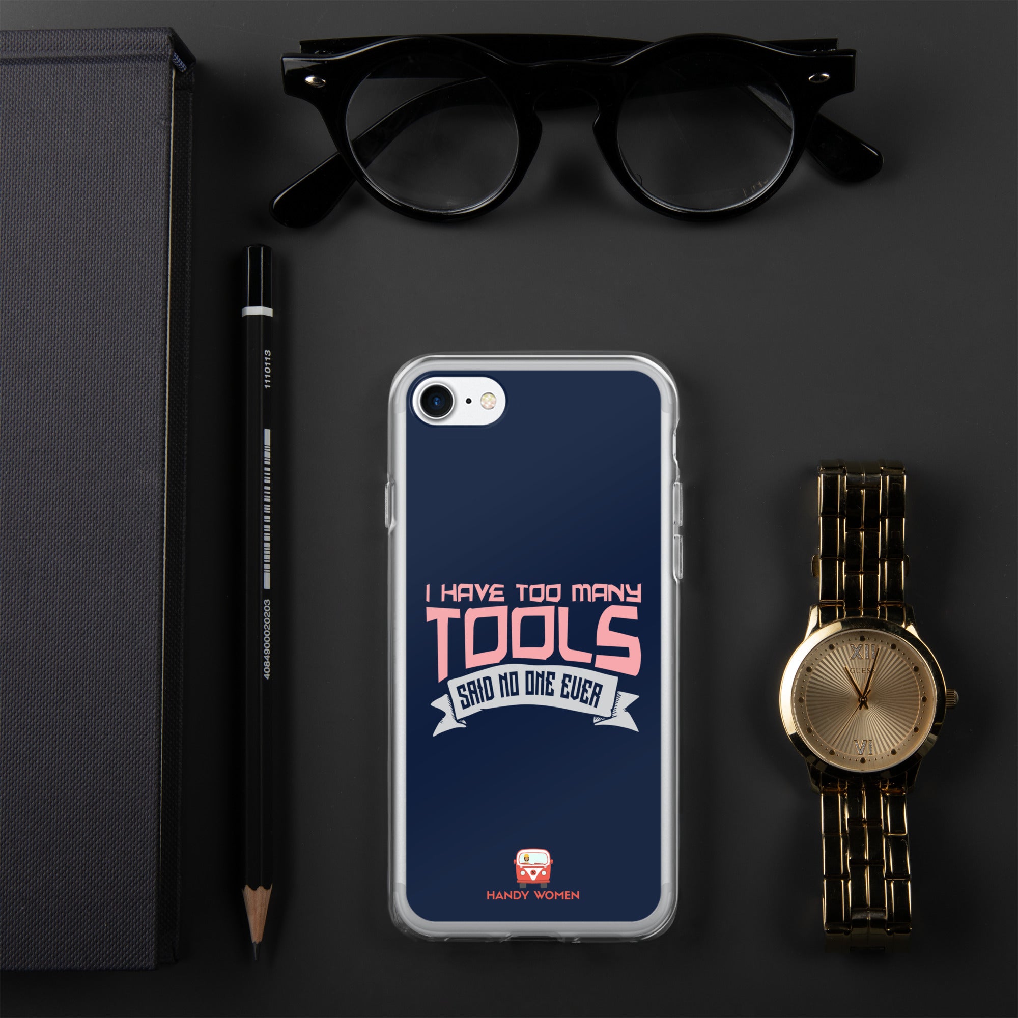 Too Many Tools Clear Case for iPhone®