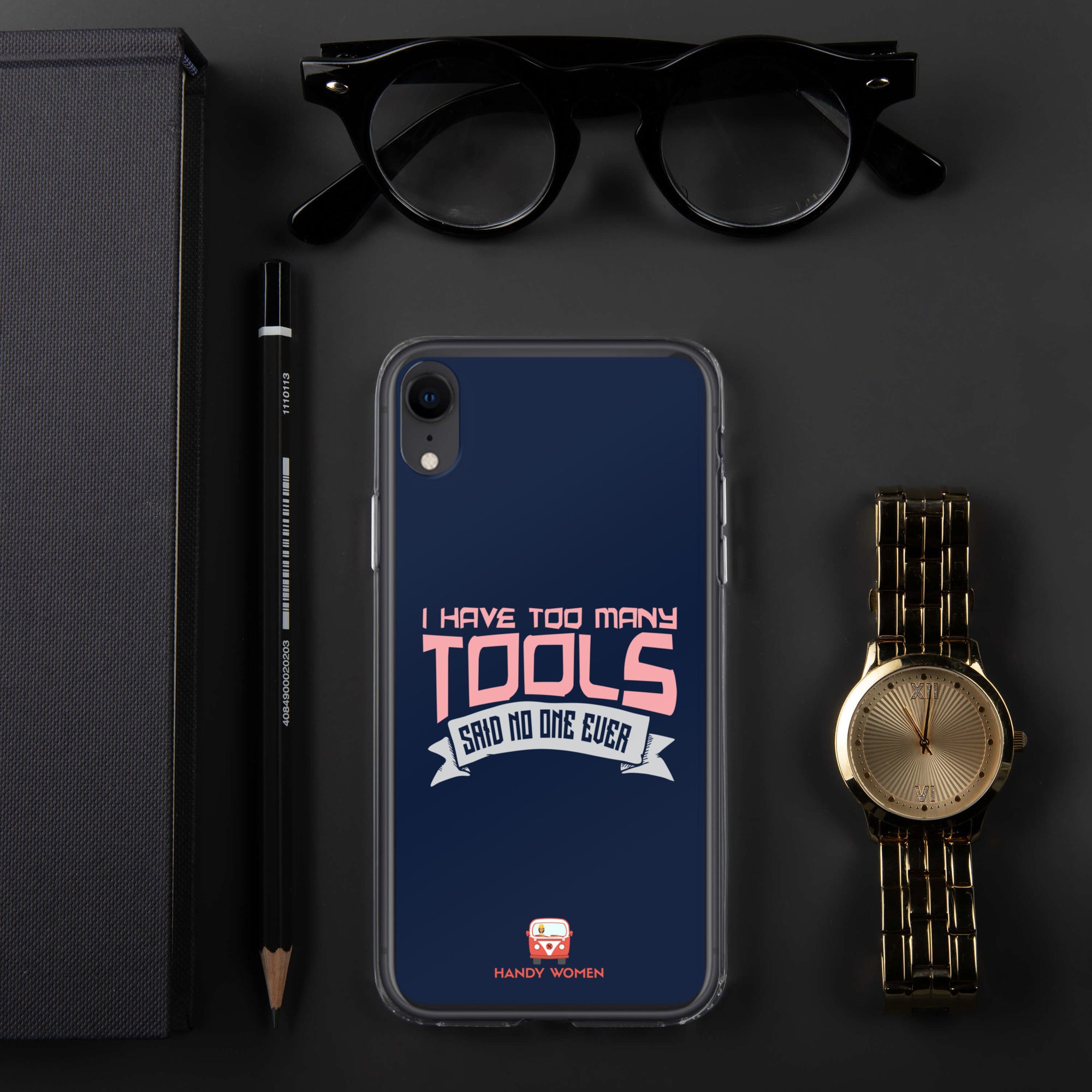 Too Many Tools Clear Case for iPhone®