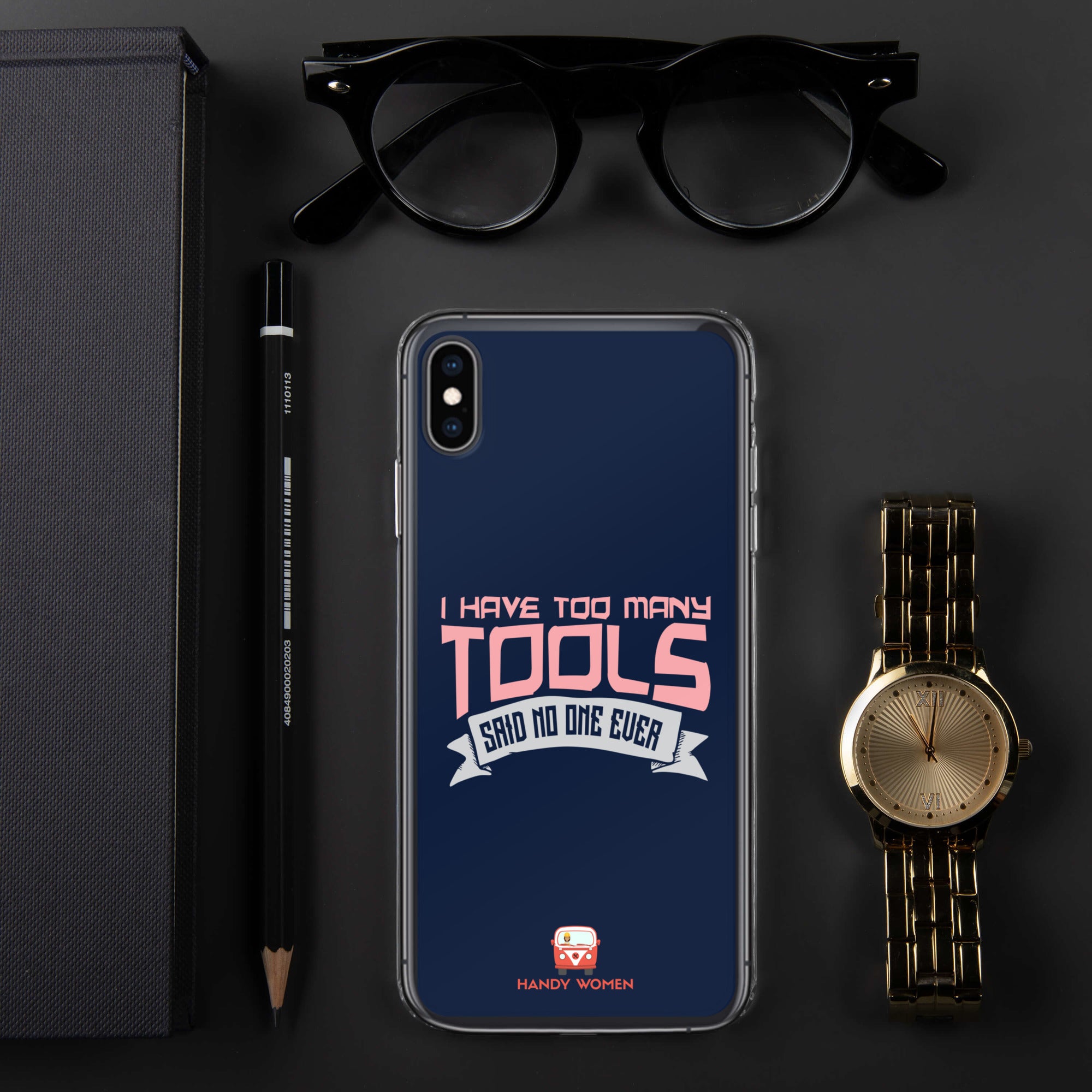 Too Many Tools Clear Case for iPhone®