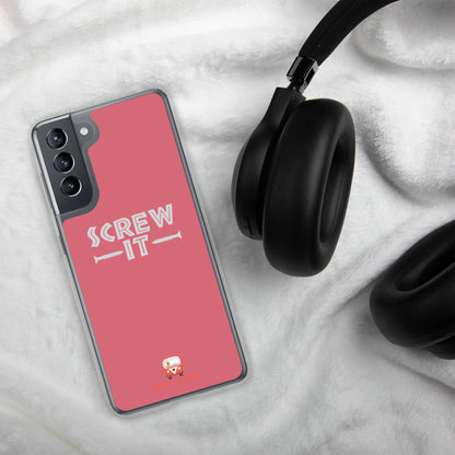 Screw It Clear Case for Samsung®