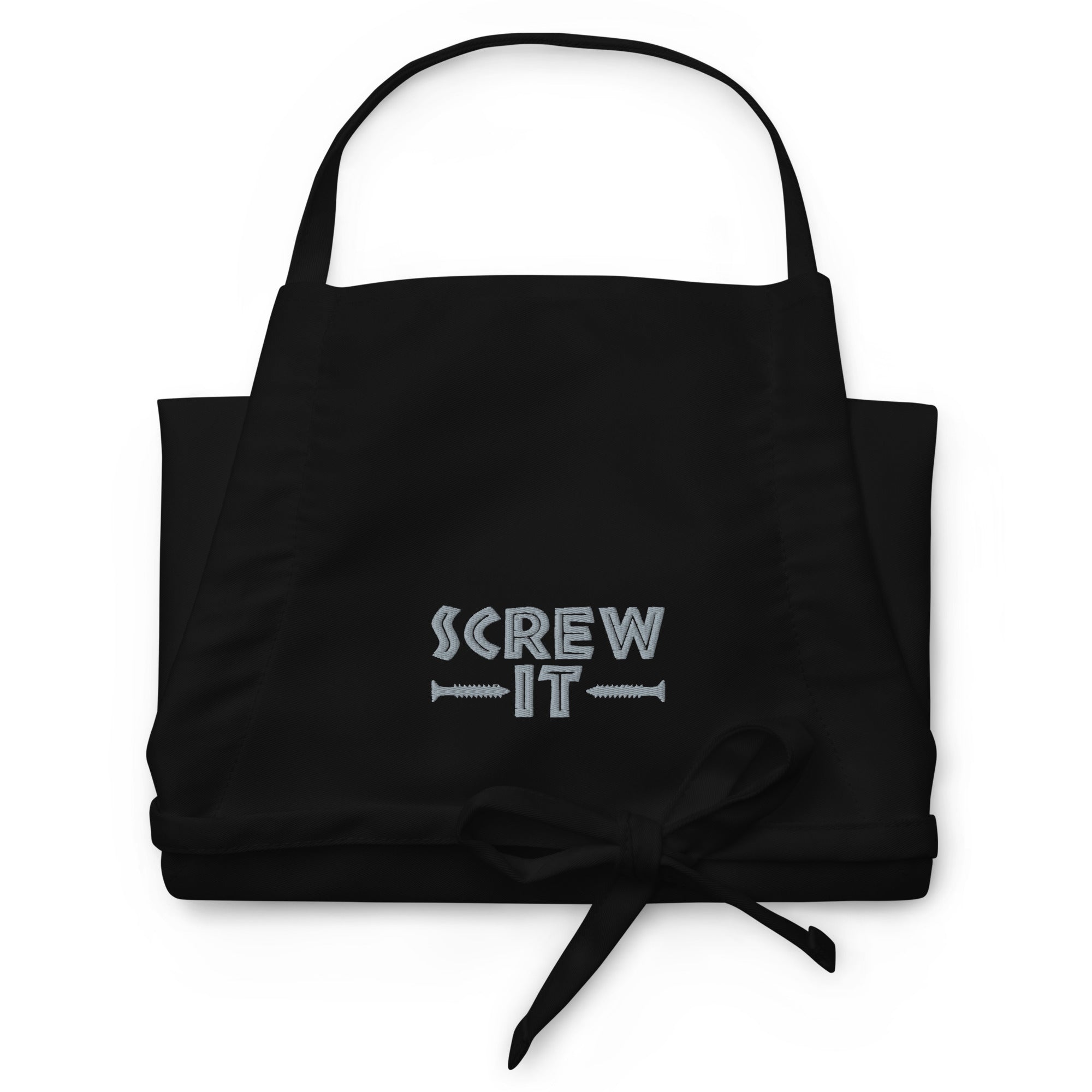 Screw It Embroidered Apron