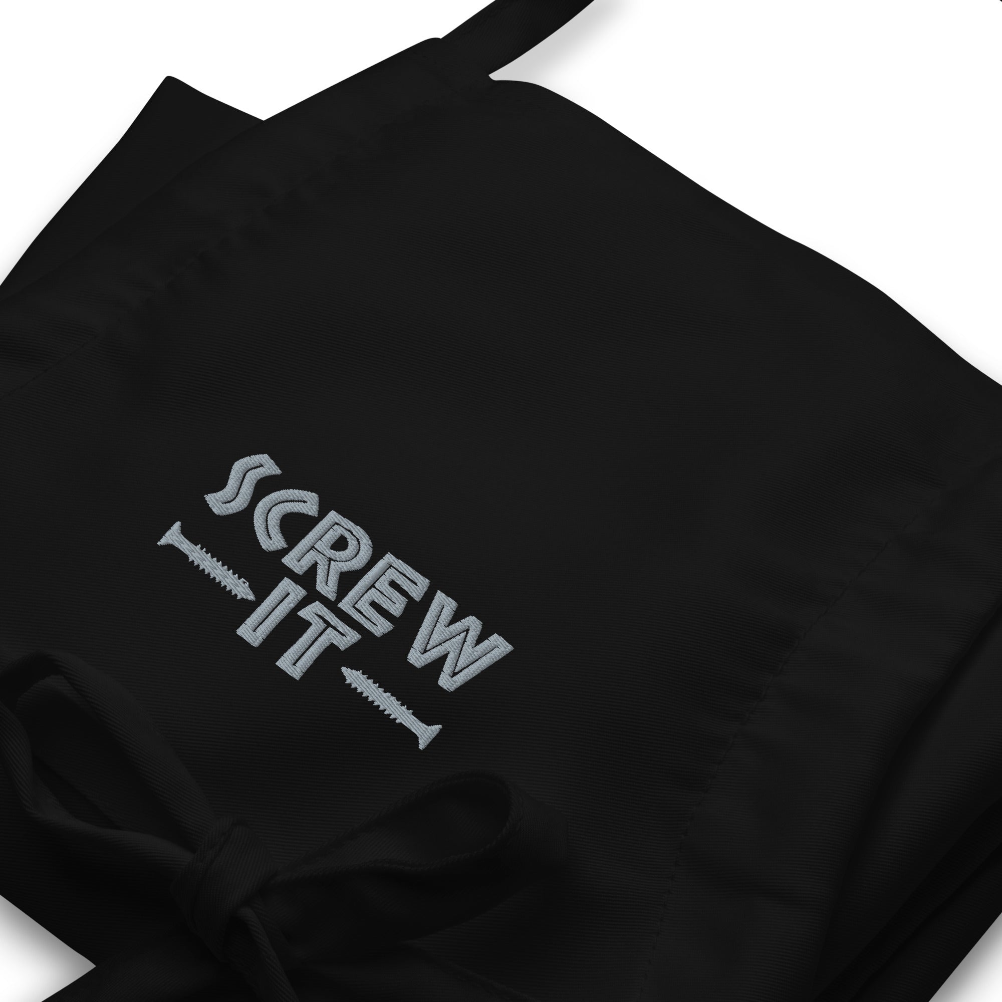 Screw It Embroidered Apron