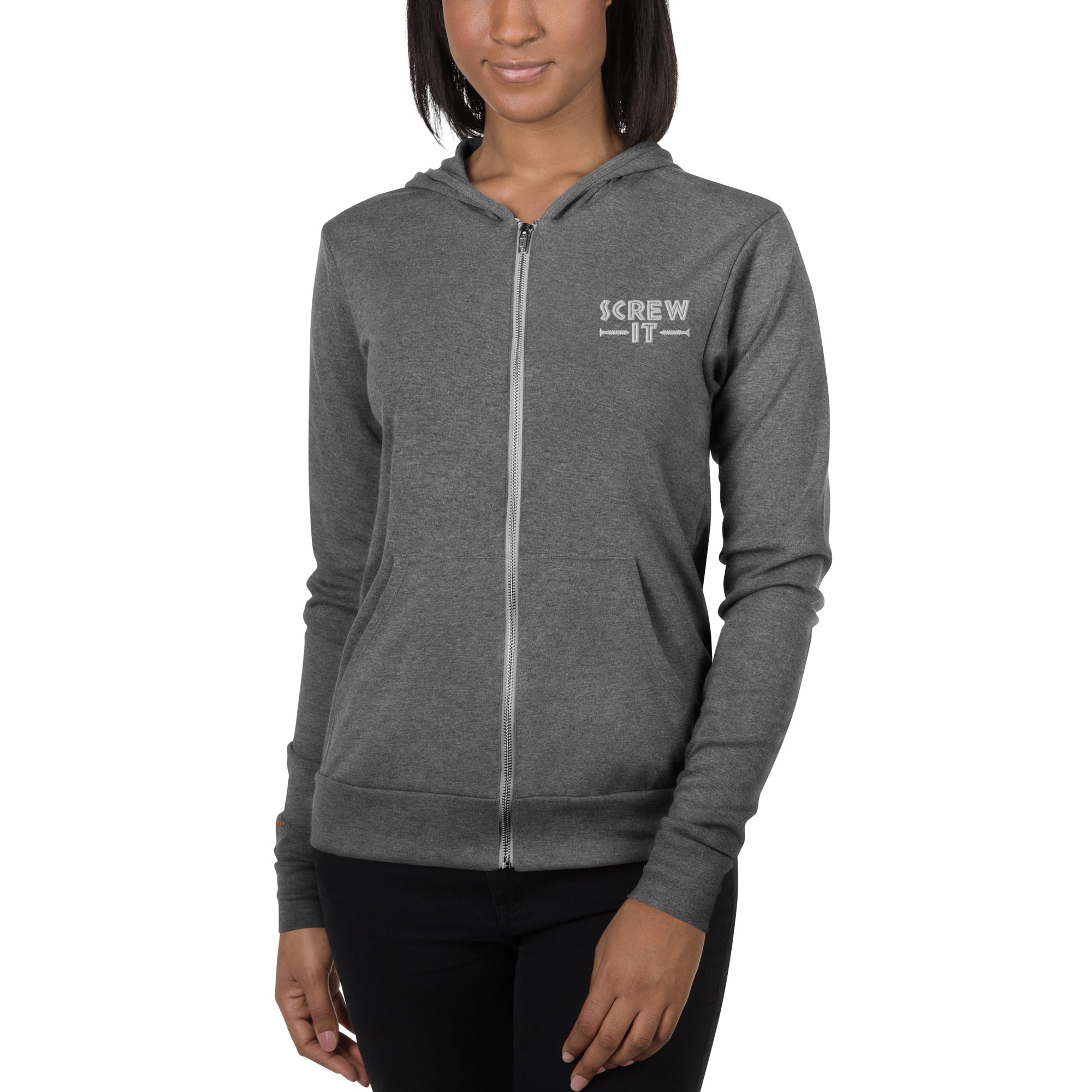 Screw It Unisex zip hoodie