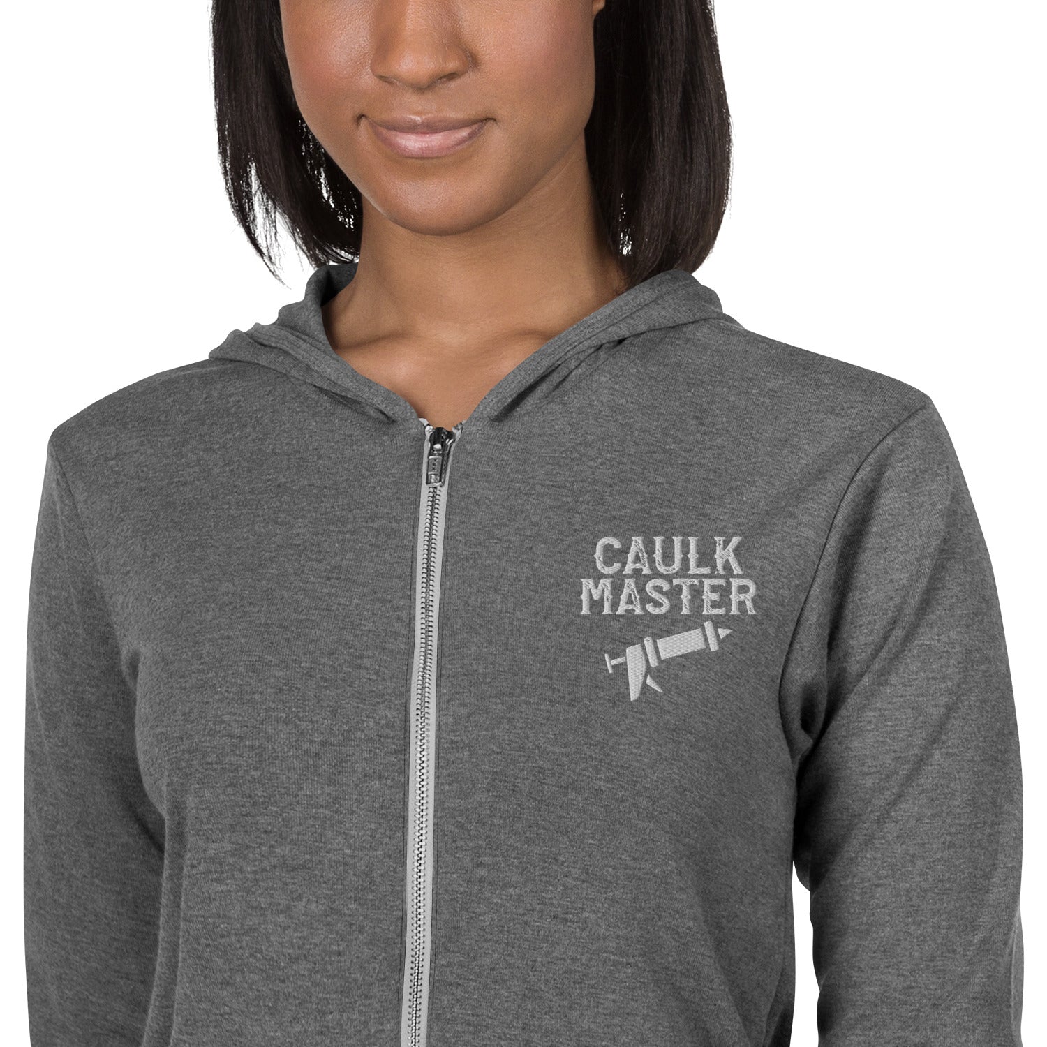 Caulk Master Unisex zip hoodie