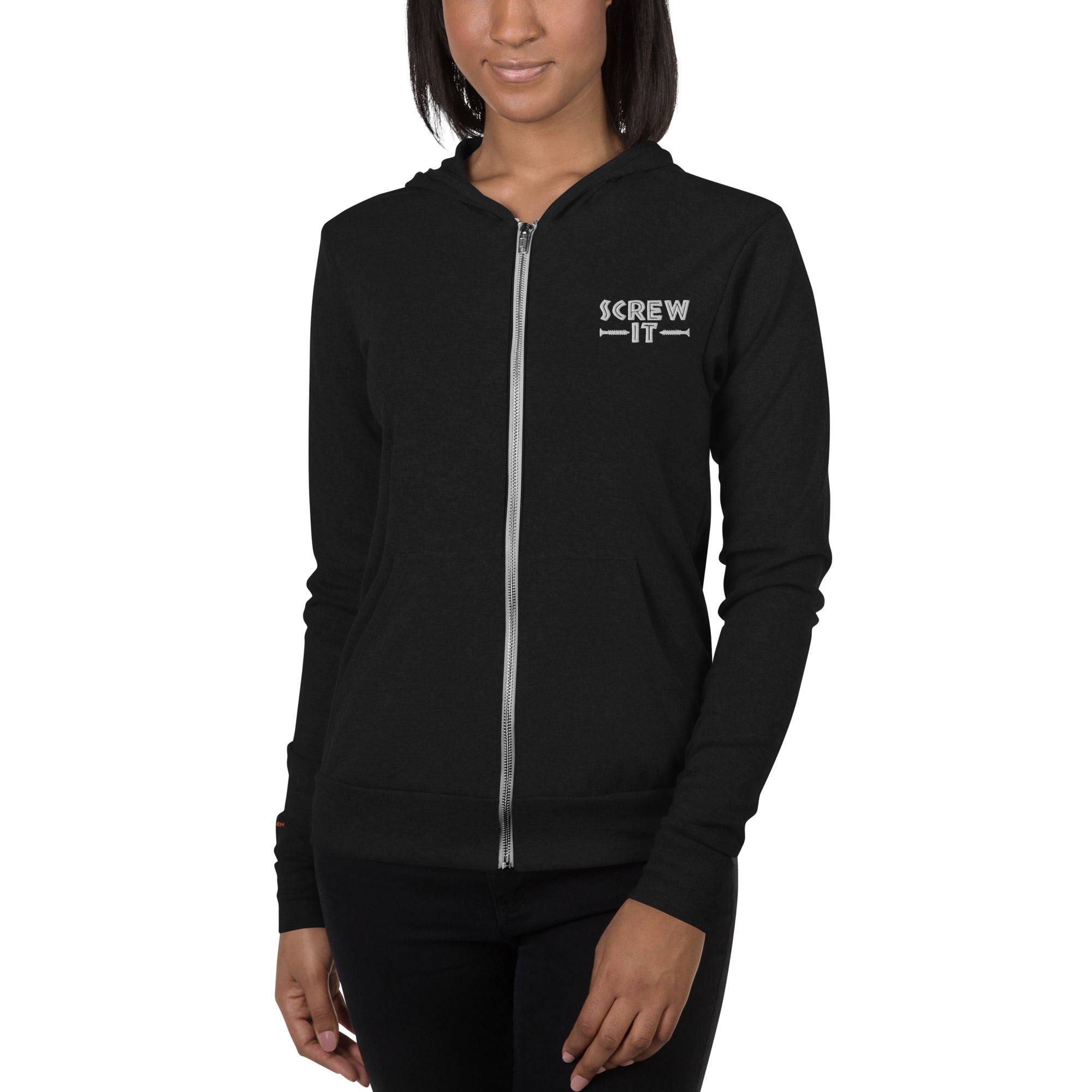 Screw It Unisex zip hoodie