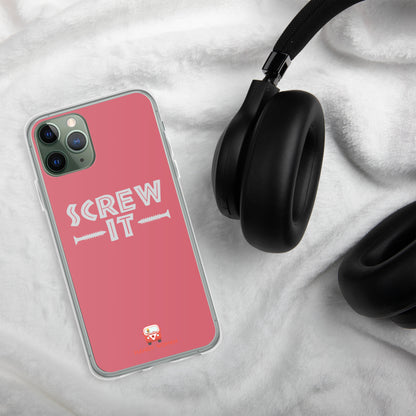 Screw It Clear Case for iPhone®