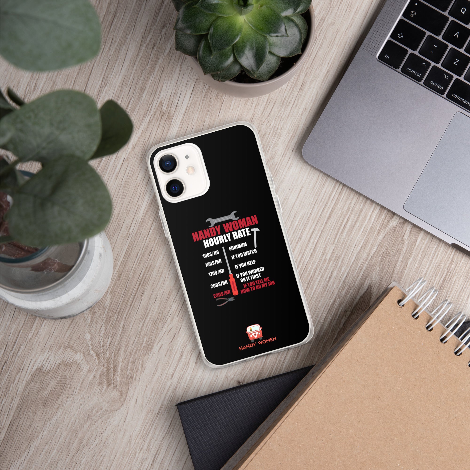 Hourly Rate Clear Case for iPhone®