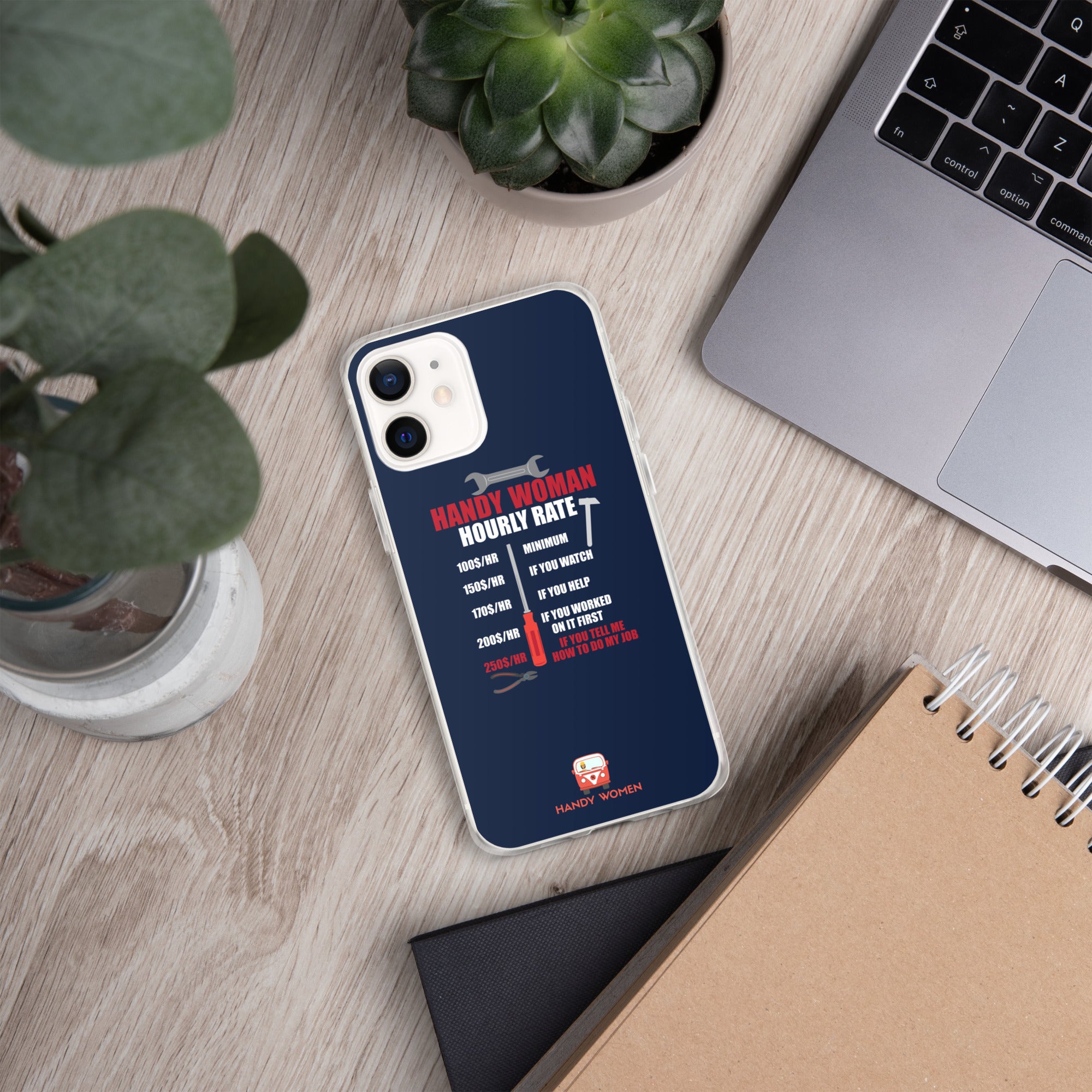 Hourly Rate Clear Case for iPhone®