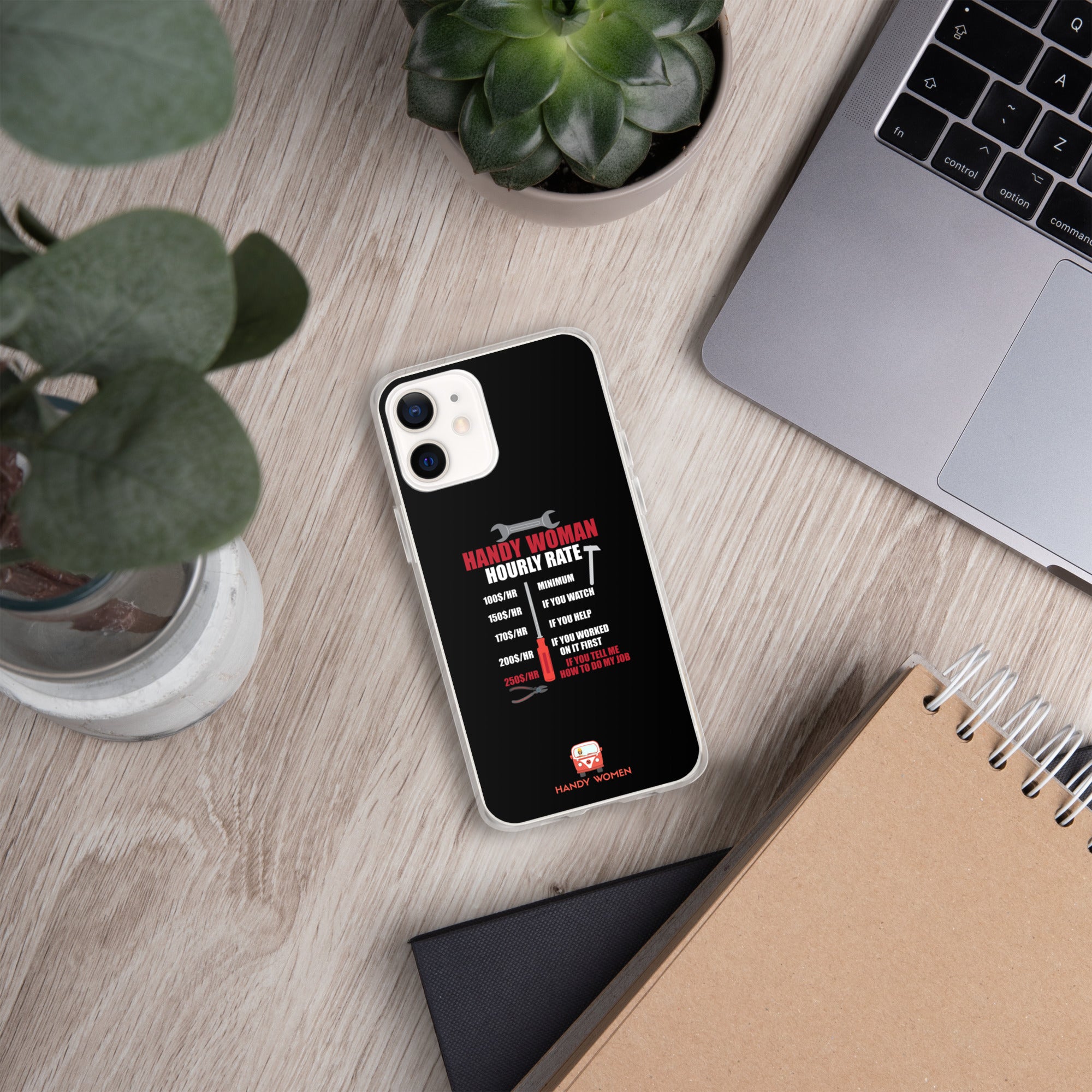 Hourly Rate Clear Case for iPhone®