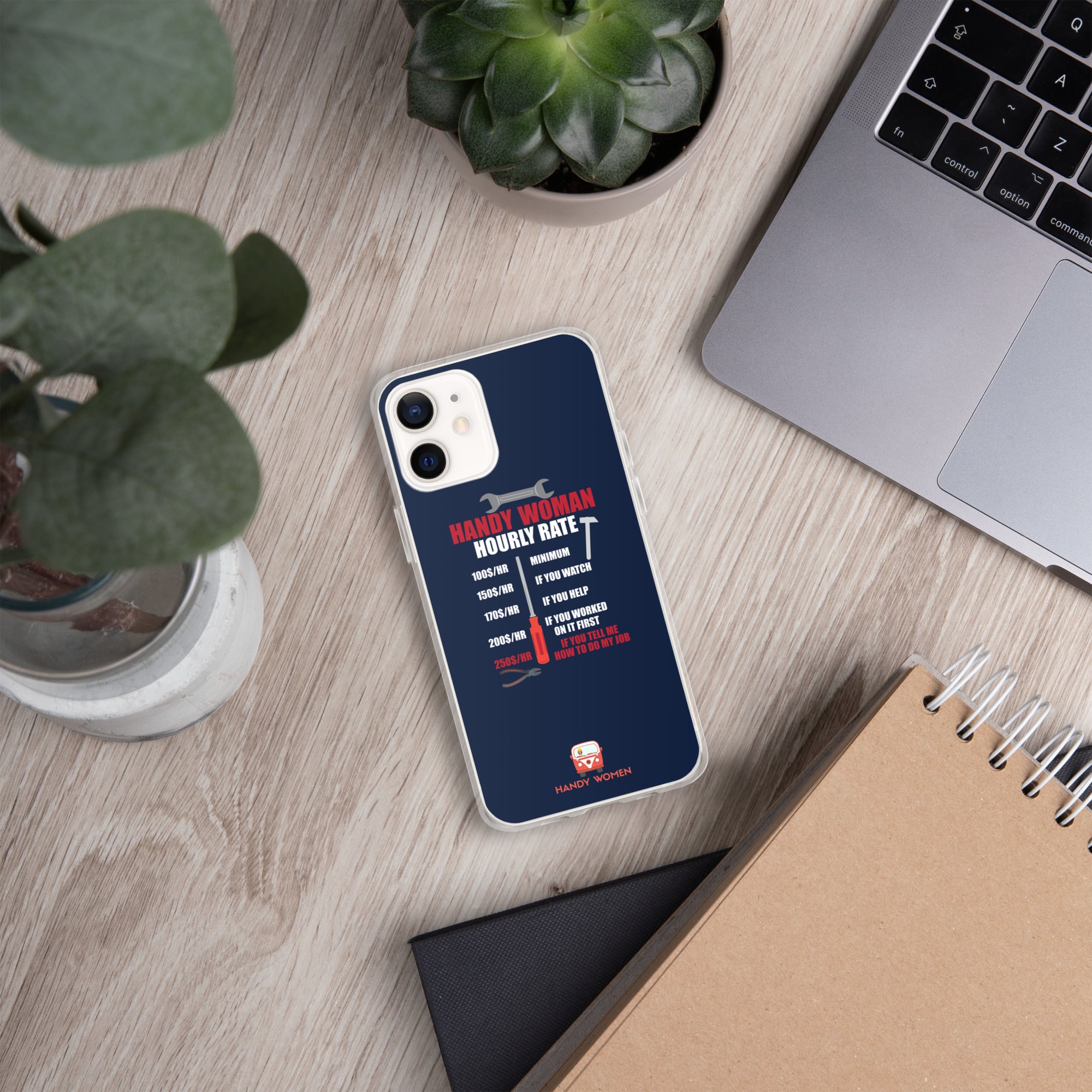 Hourly Rate Clear Case for iPhone®