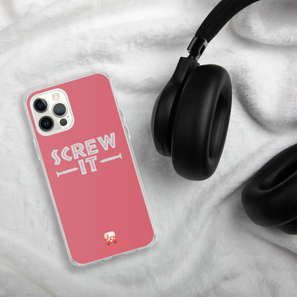 Screw It Clear Case for iPhone®