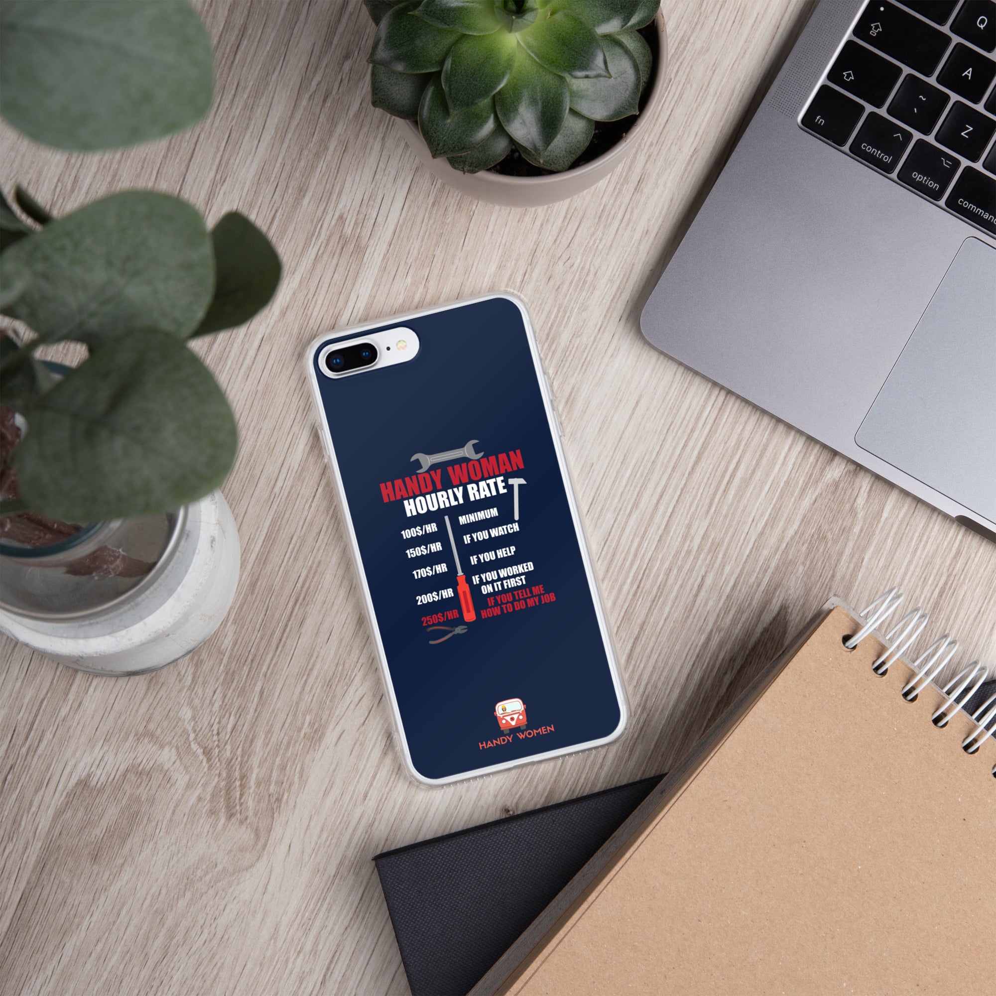 Hourly Rate Clear Case for iPhone®