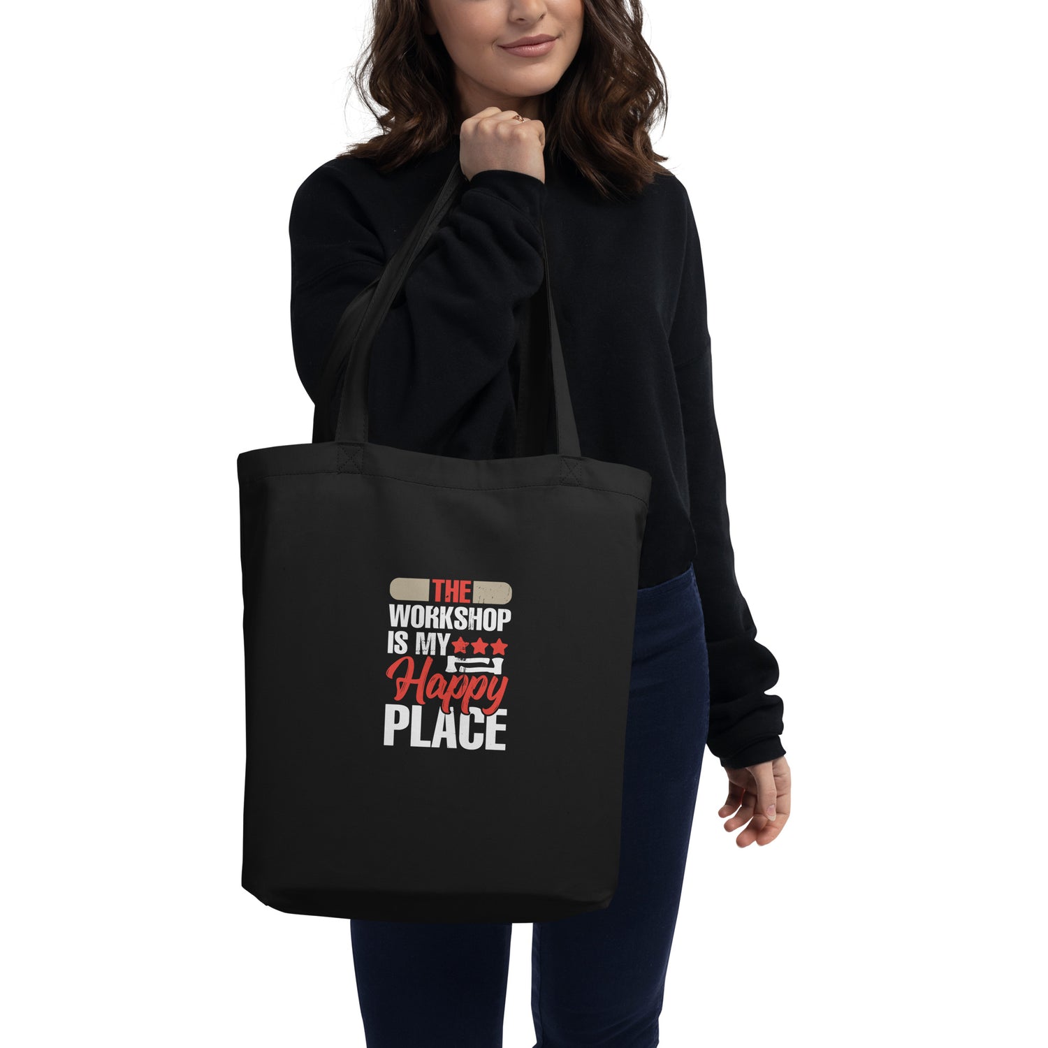 Happy Place Eco Tote Bag