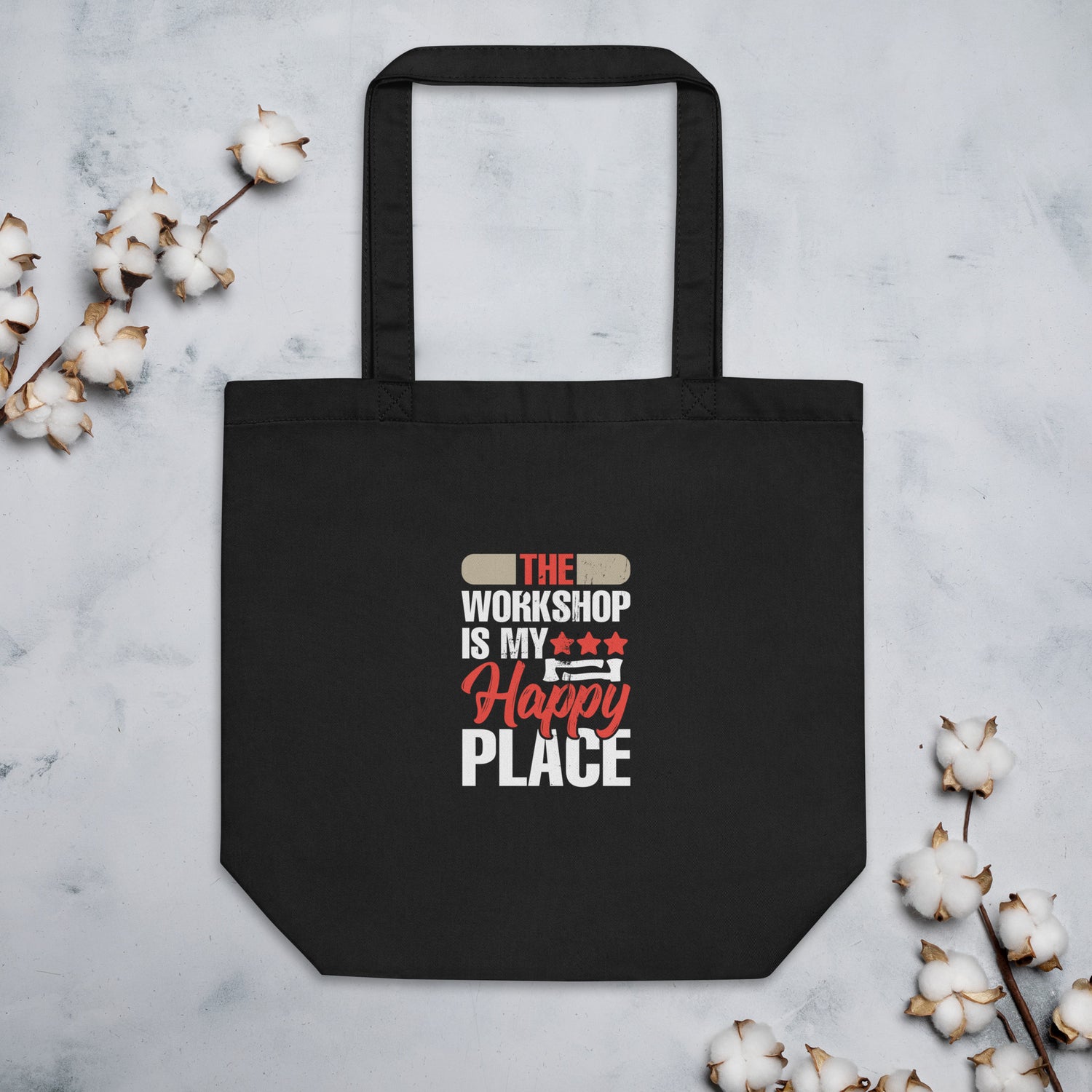 Happy Place Eco Tote Bag