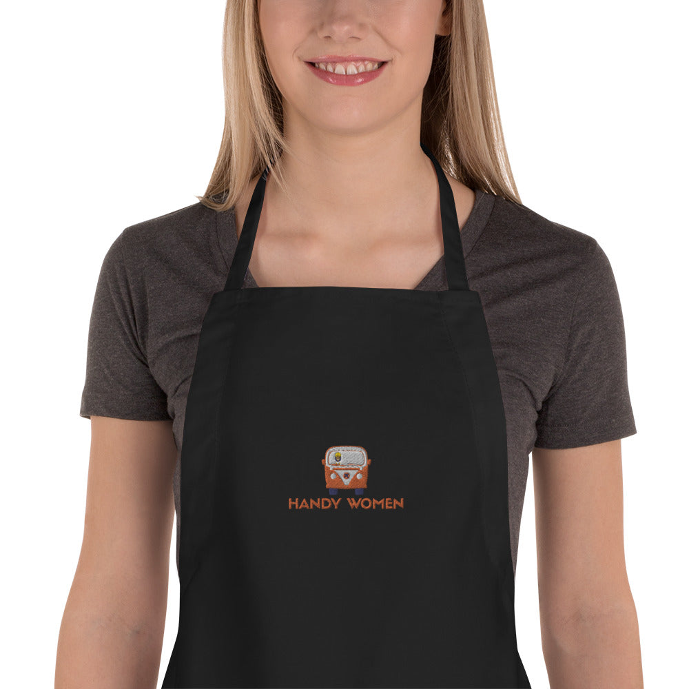 Handy Women Logo Embroidered Apron