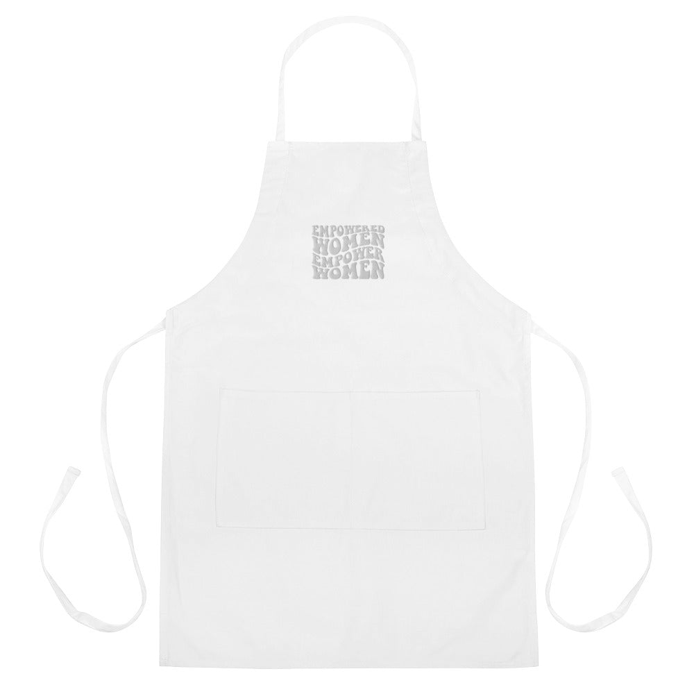 Empowered Women - Embroidered Apron