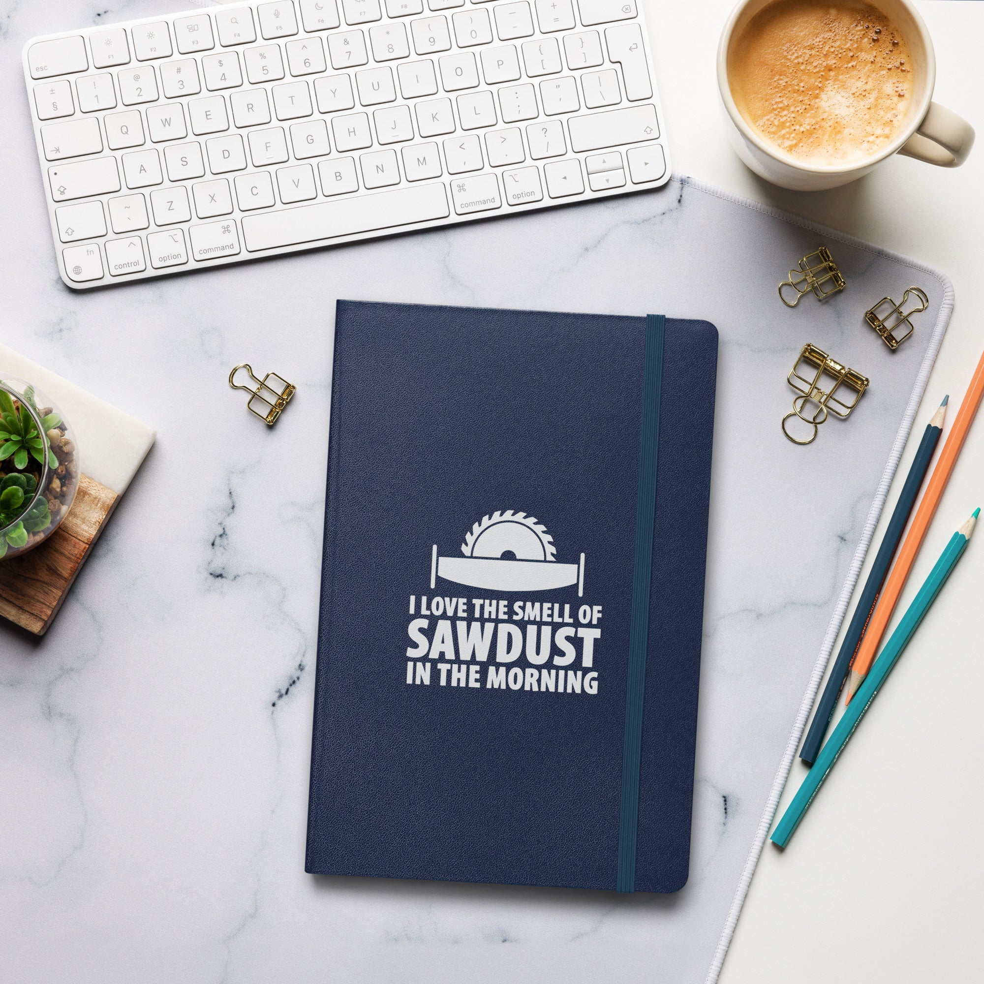 Sawdust Hardcover bound notebook