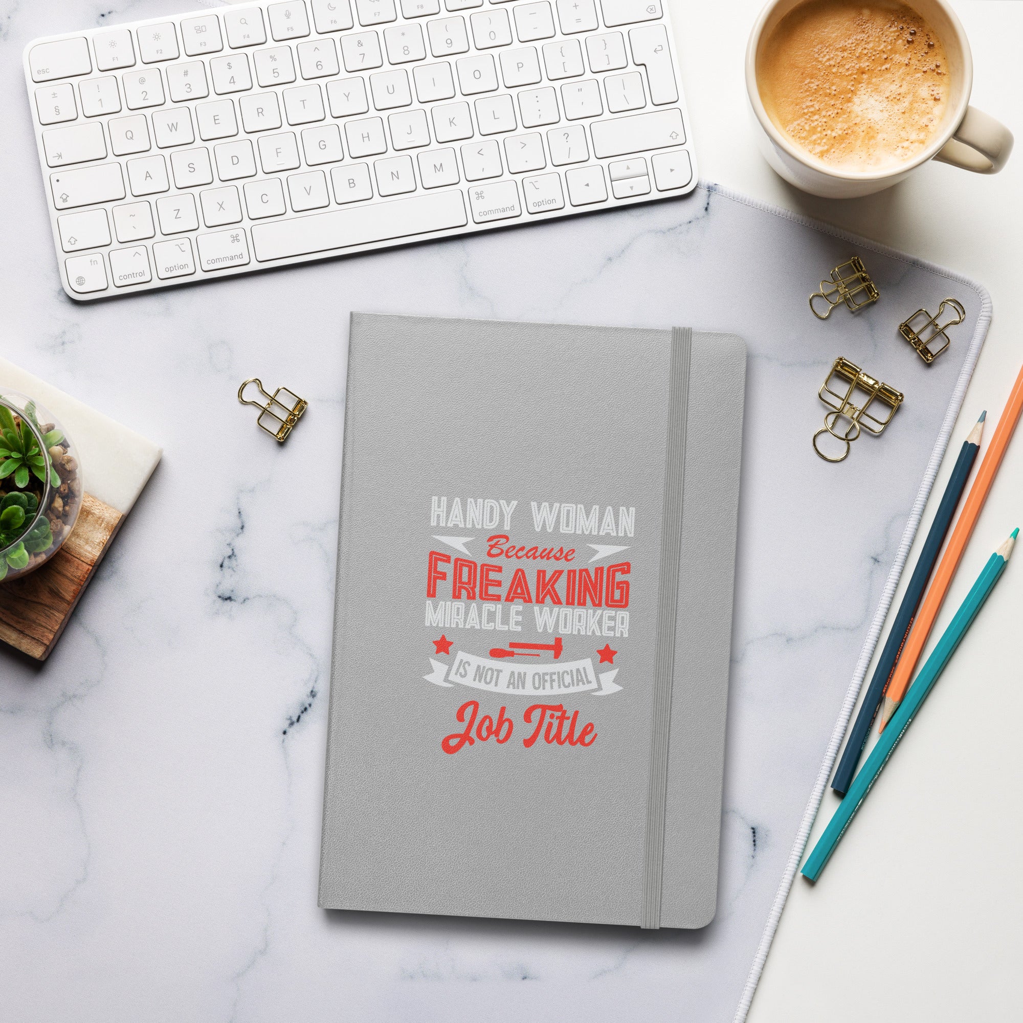Miracle Worker Hardcover bound notebook