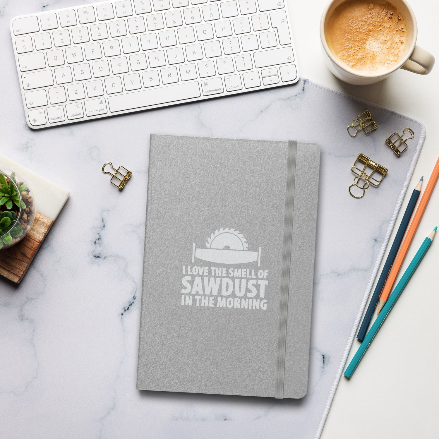 Sawdust Hardcover bound notebook