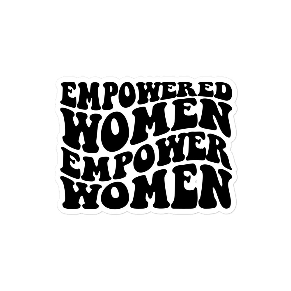 Empowered Women - Bubble-free stickers