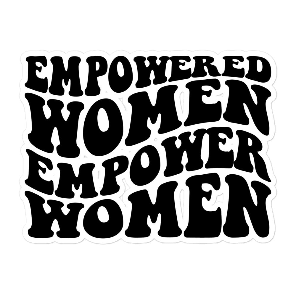 Empowered Women - Bubble-free stickers