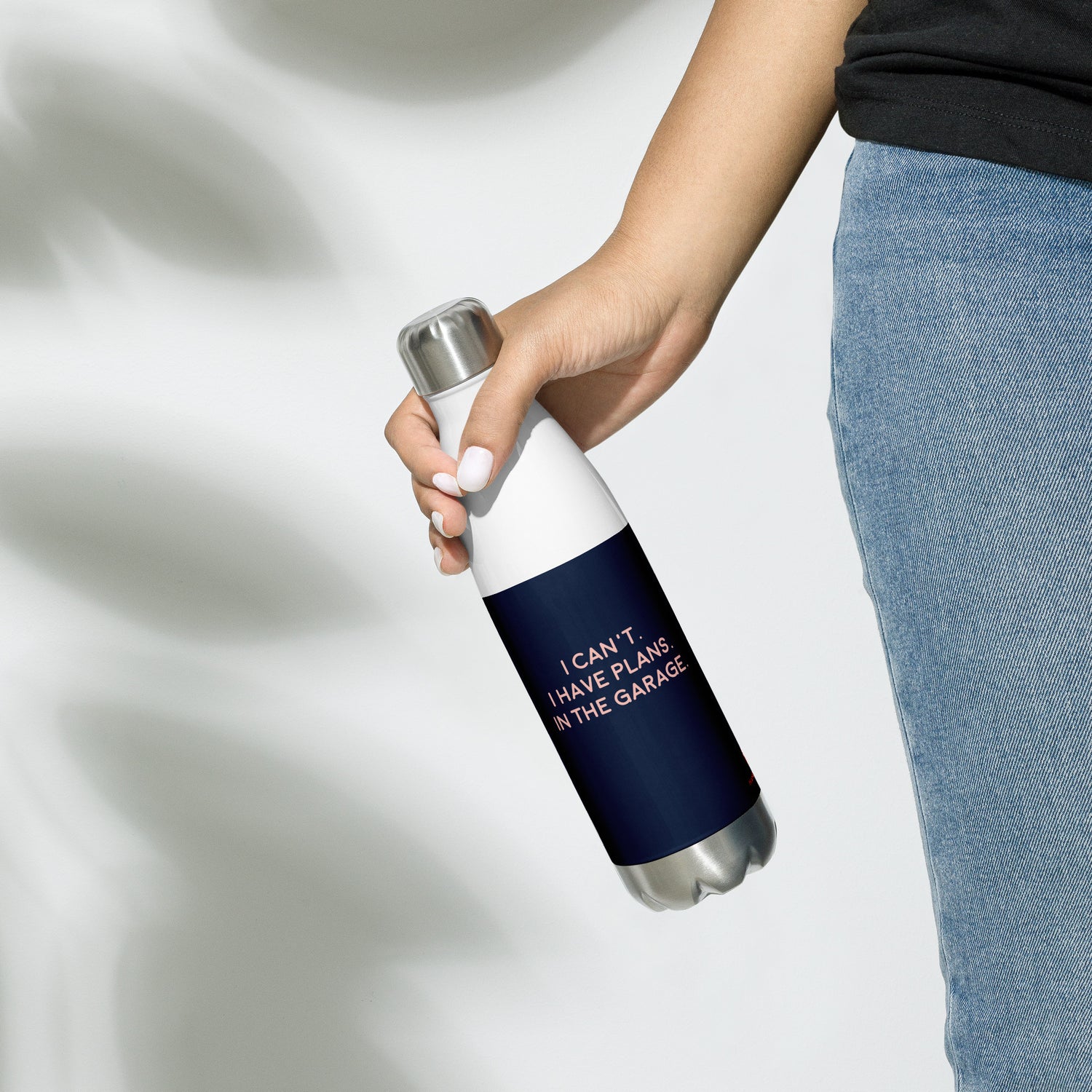 I Have Plans Stainless Steel Water Bottle