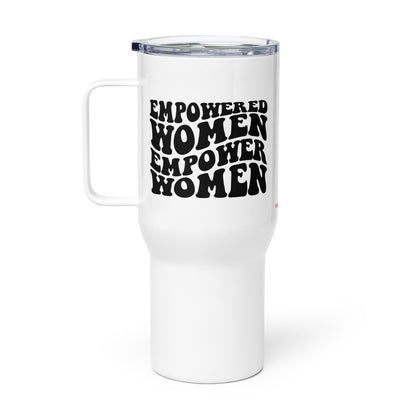 Empowered Women - Travel mug with a handle