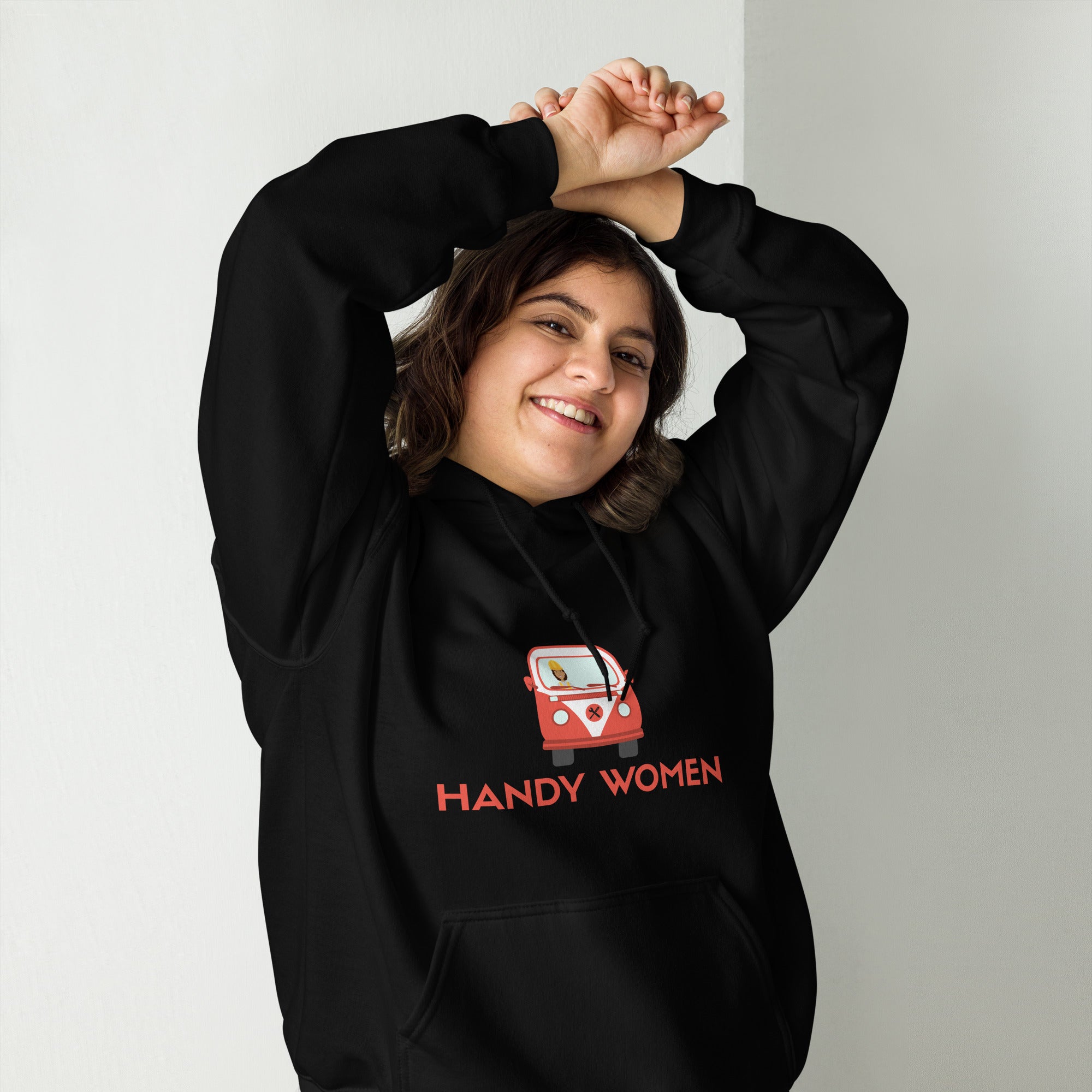Handy Women Logo Unisex Hoodie