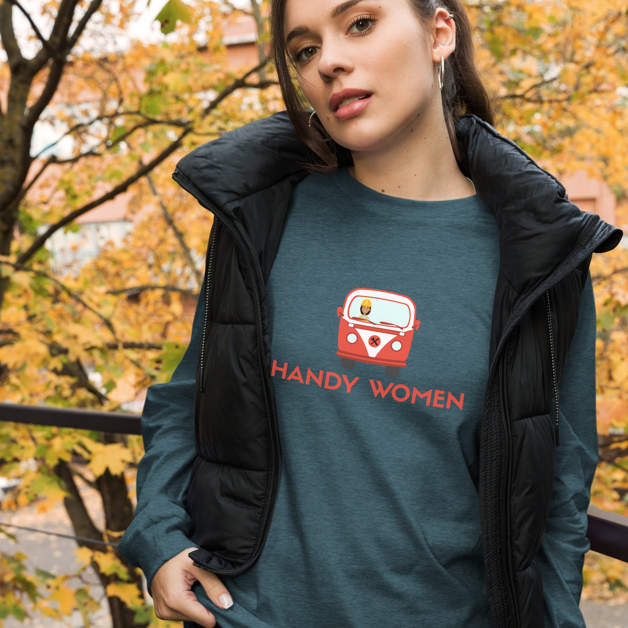 Handy Women Logo Unisex Long Sleeve Tee