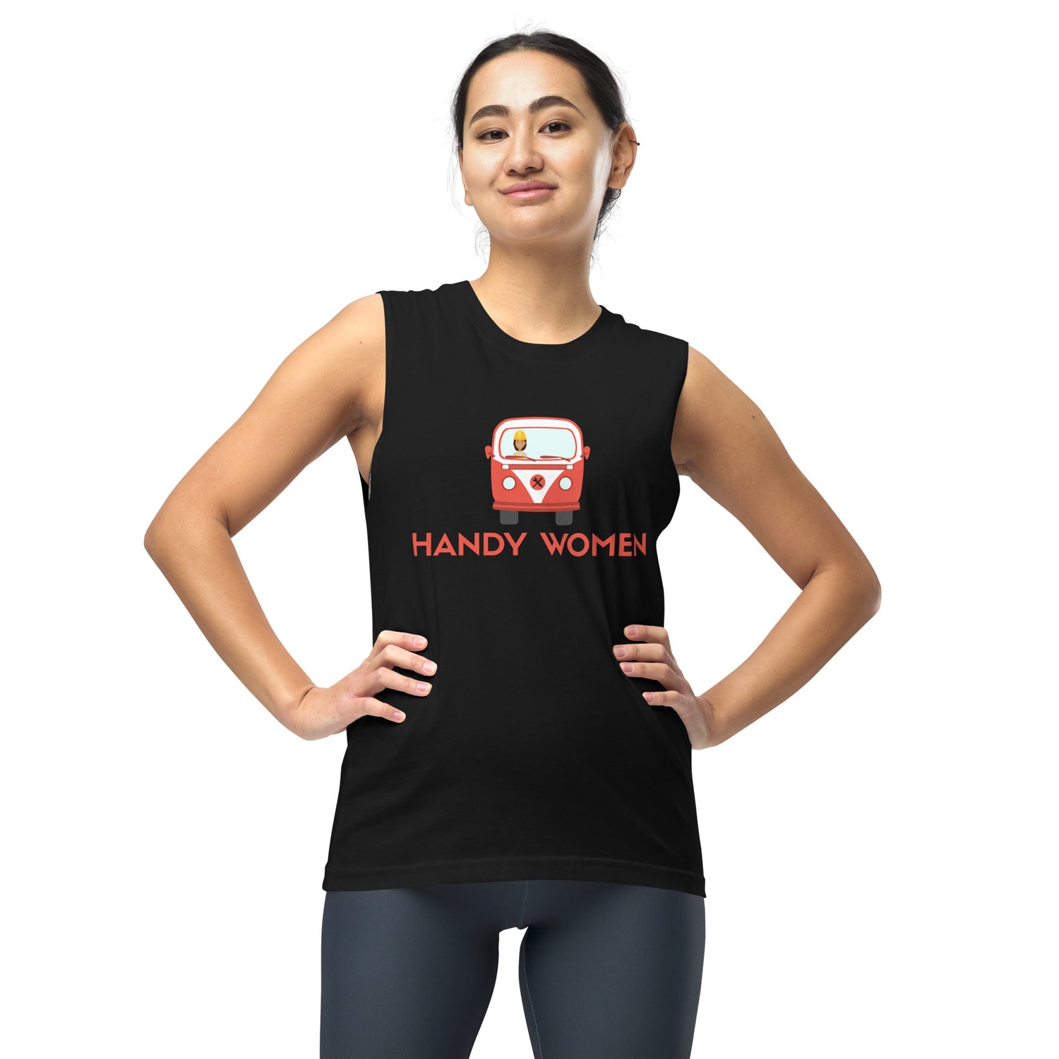 Handy Women Logo Muscle Shirt