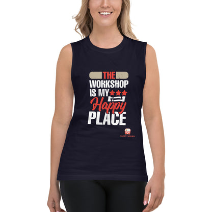 Happy Place Muscle Shirt