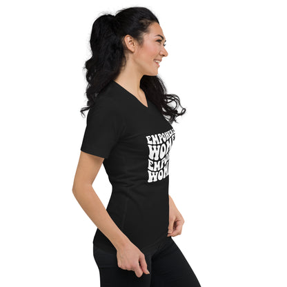 Empowered Women - Unisex Short Sleeve V-Neck T-Shirt