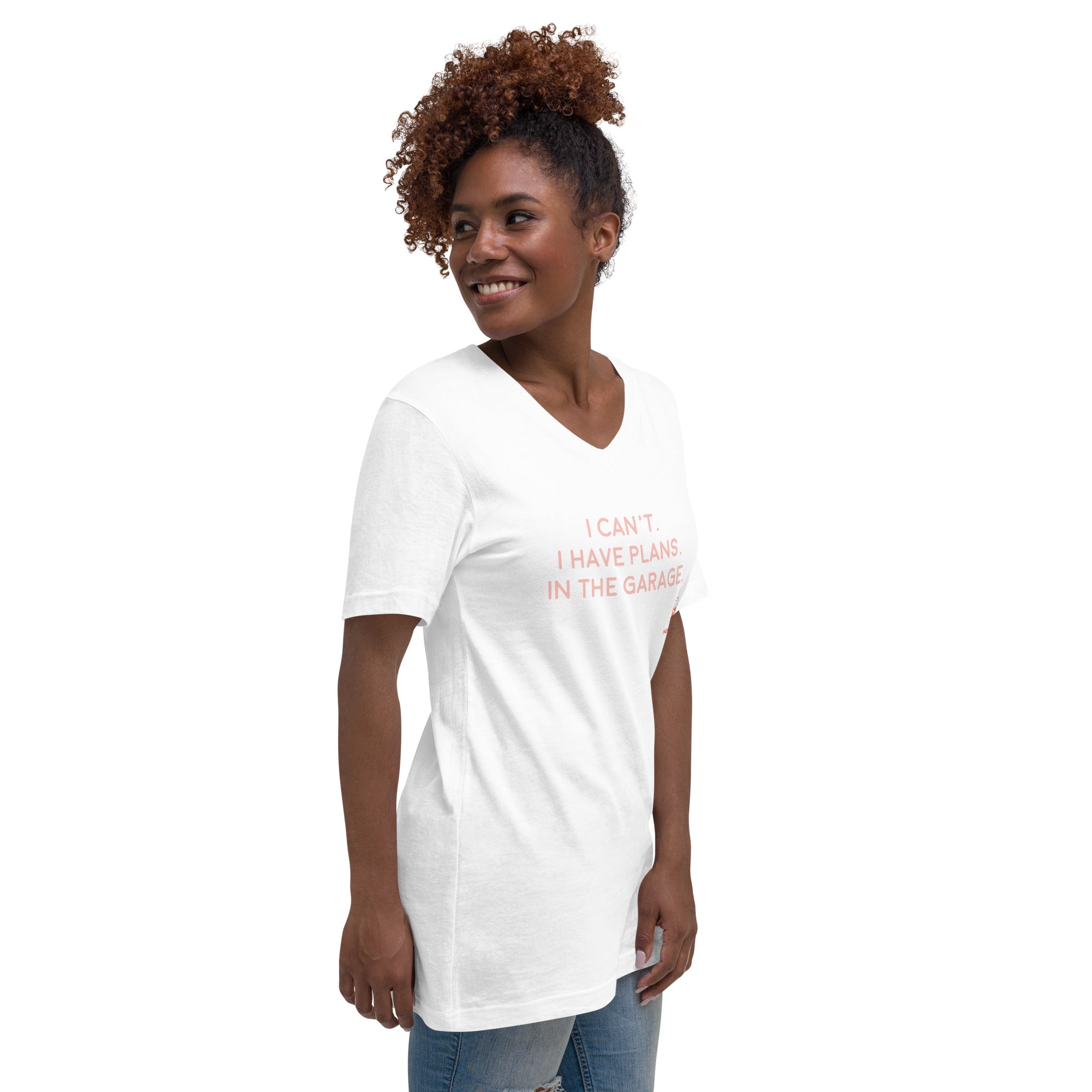 I Have Plans Unisex Short Sleeve V-Neck T-Shirt