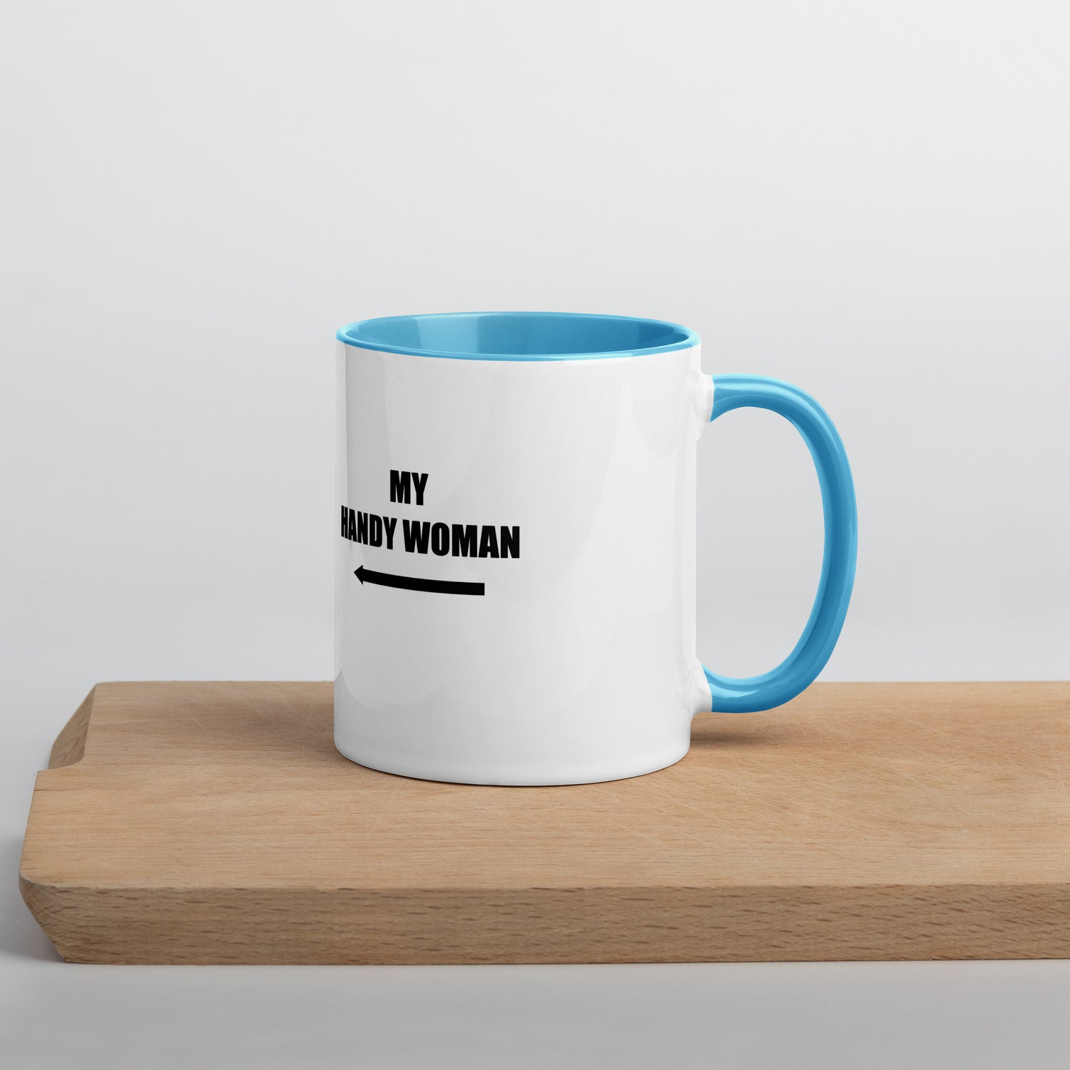 My Handy Woman Mug with Color Inside