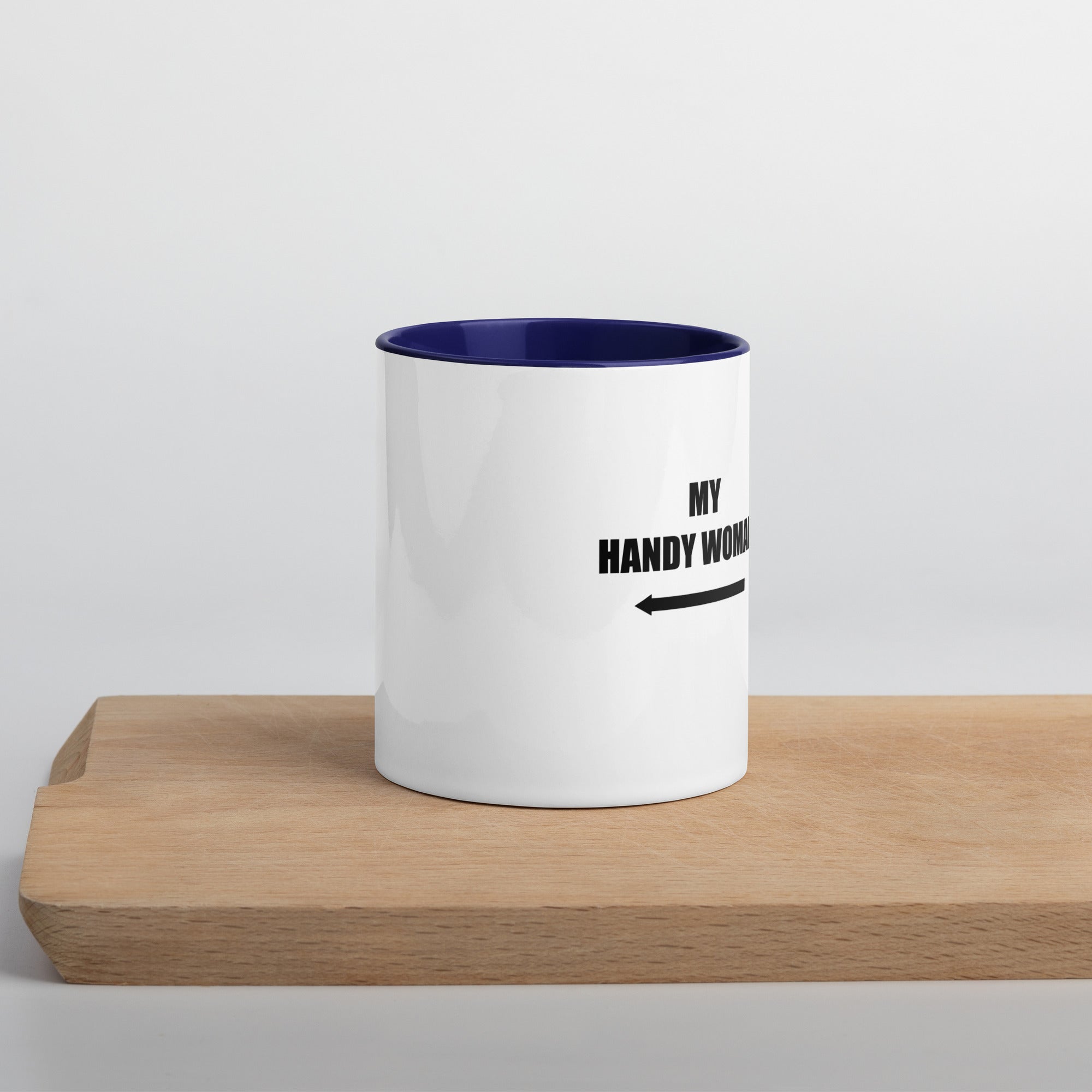 My Handy Woman Mug with Color Inside