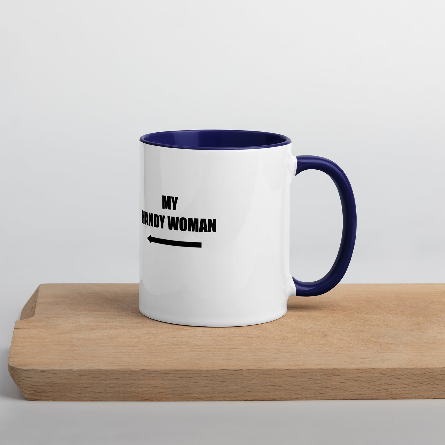 My Handy Woman Mug with Color Inside