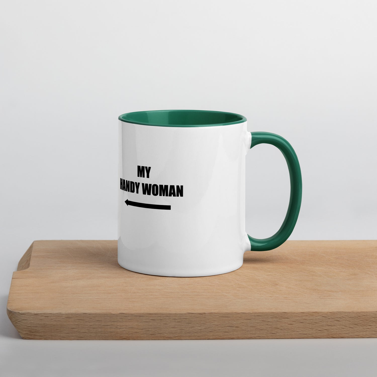 My Handy Woman Mug with Color Inside