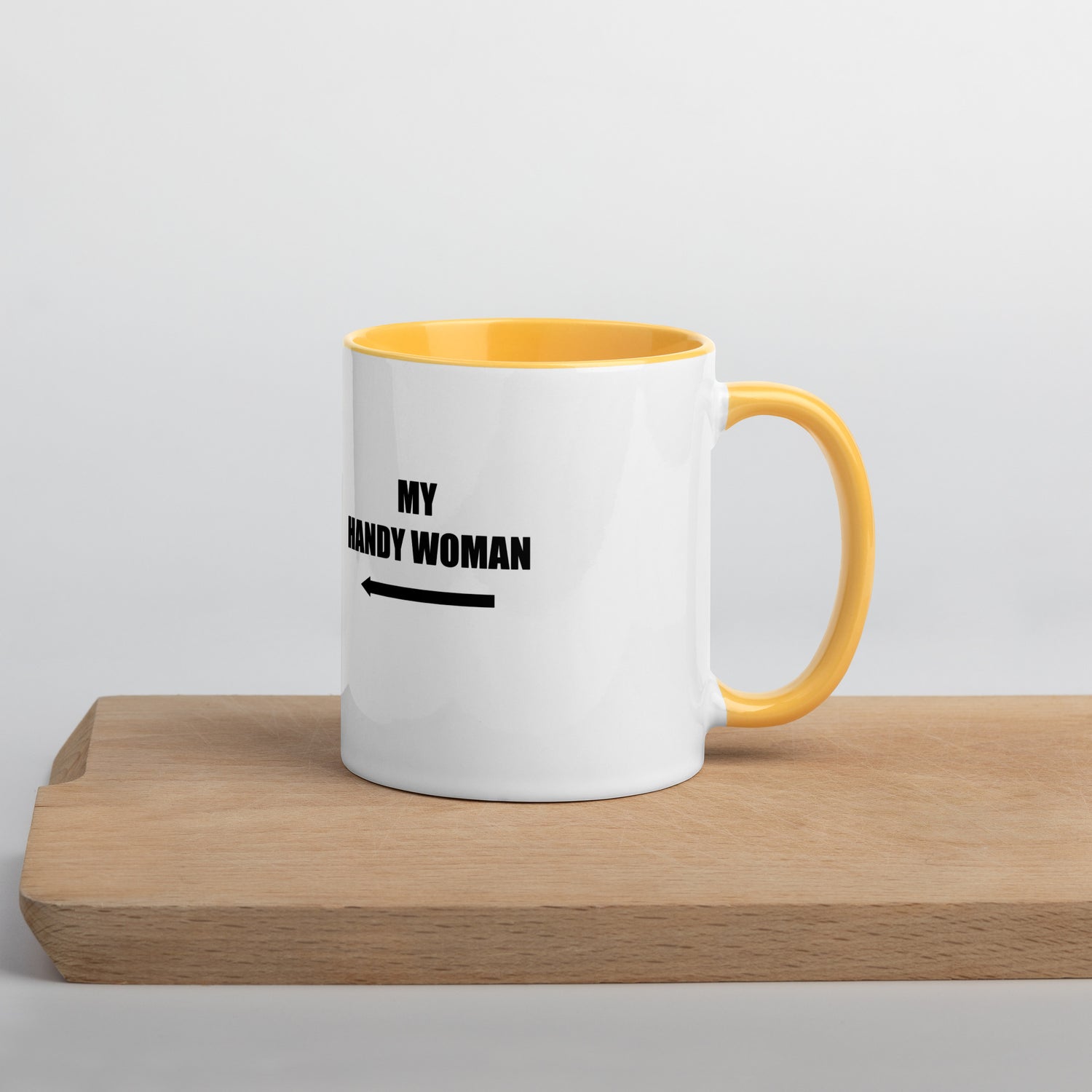 My Handy Woman Mug with Color Inside