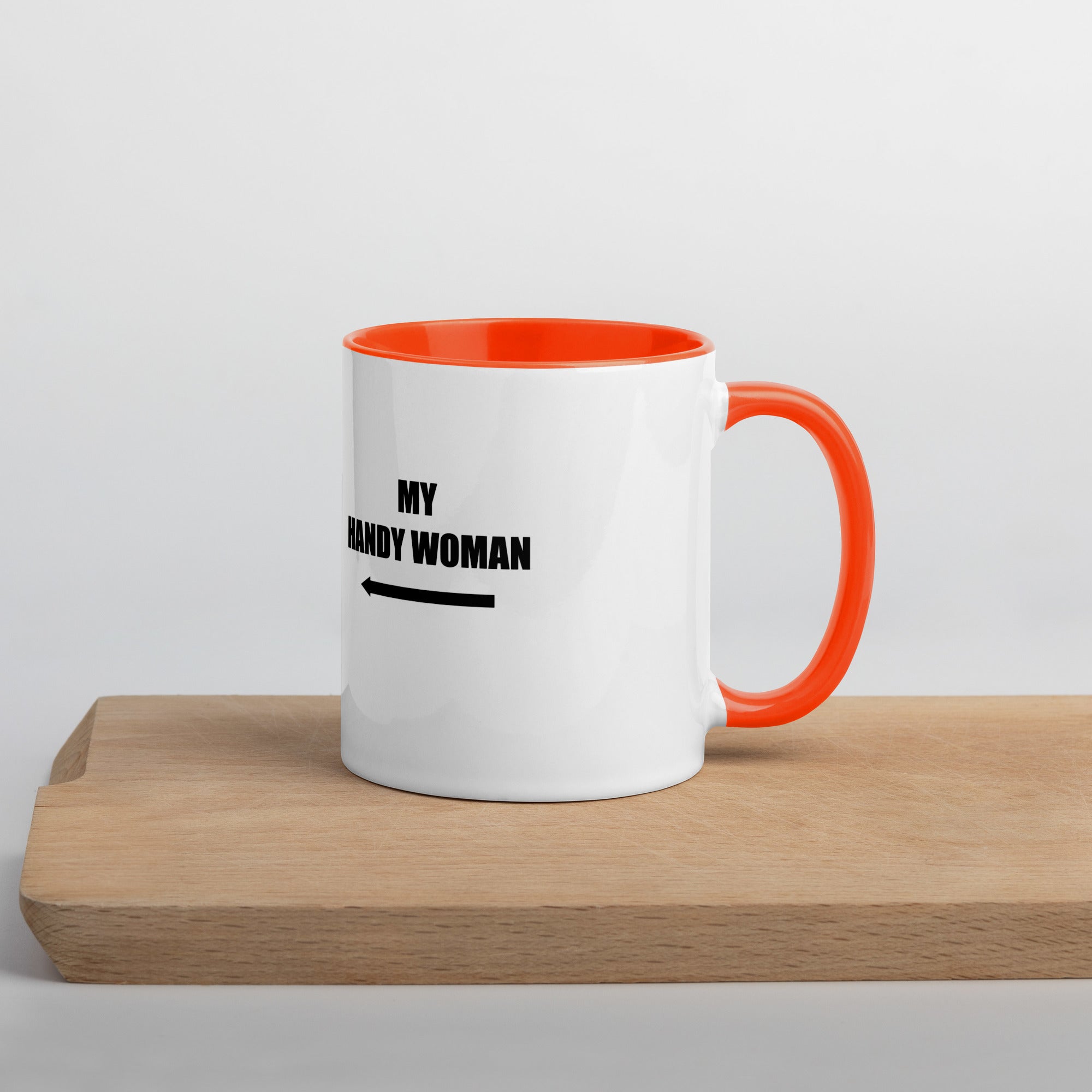 My Handy Woman Mug with Color Inside