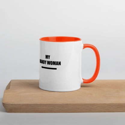 My Handy Woman Mug with Color Inside