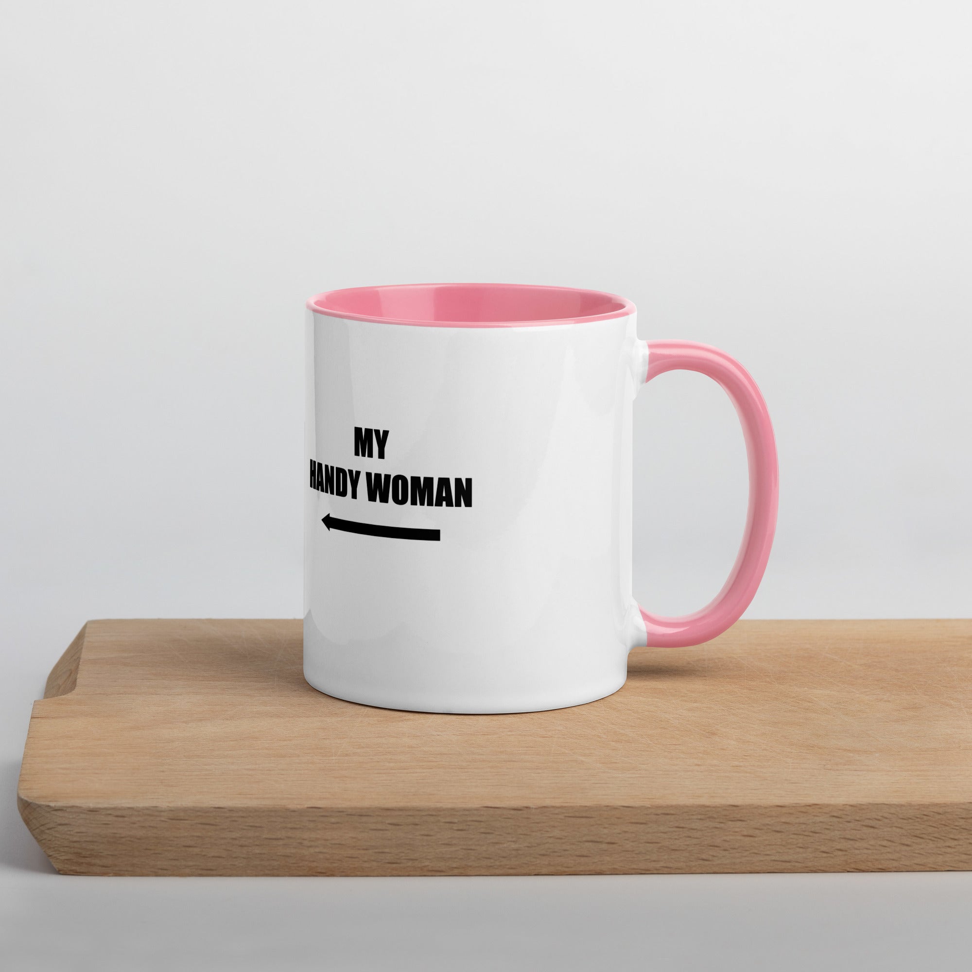 My Handy Woman Mug with Color Inside