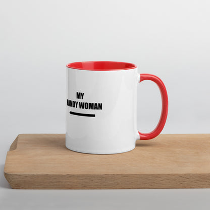 My Handy Woman Mug with Color Inside