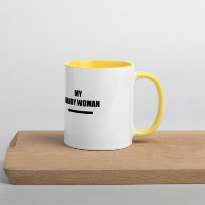 My Handy Woman Mug with Color Inside